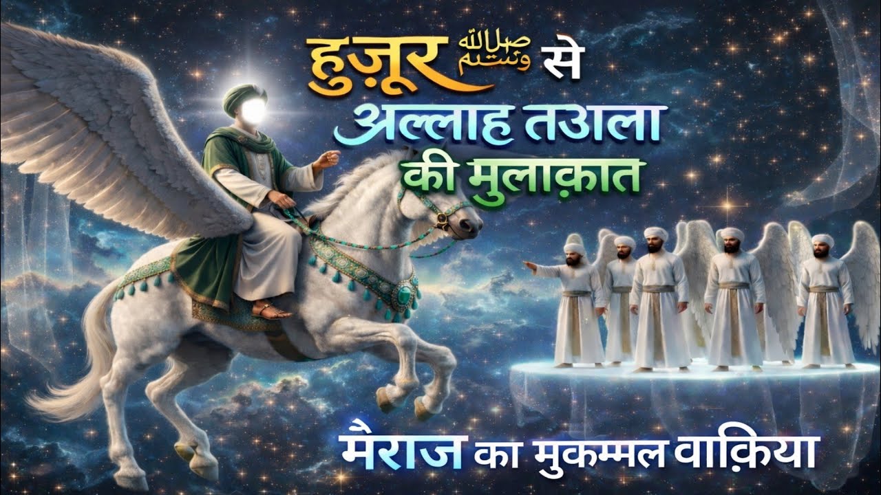 मेराज की रात क्या हुआ था? | हुज़ूर ﷺ से अल्लाह तआला की मुलाक़ात ! Deeni Baatein 