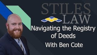 How To Search At The Registry Of Deeds How To Search At The Registry Of Deeds