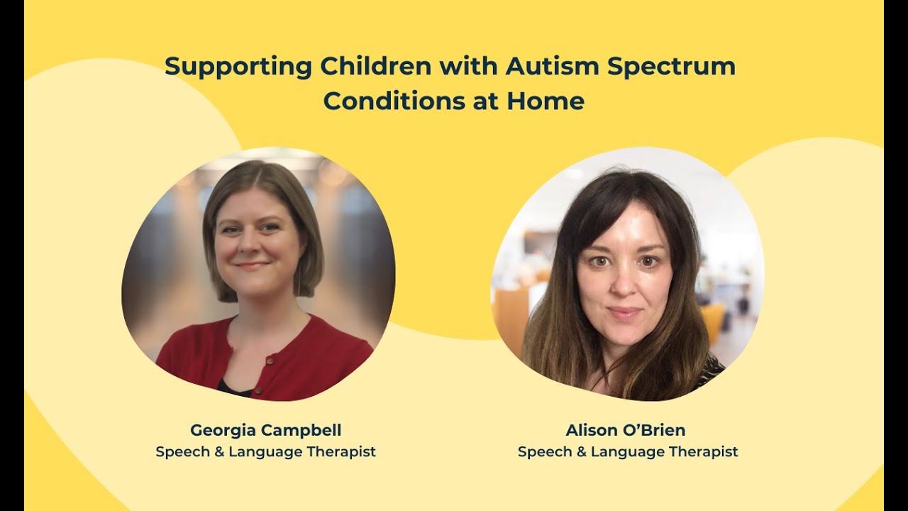 Supporting children with Autism at home - YouTube