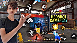 free fire best custom HUD😈game play with 3 finger🔥 only headshot 😱 in Poco X2 📱 iPhone ⚡#viralvideo