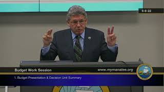 June 8, 2022  - BCC Budget Work Session