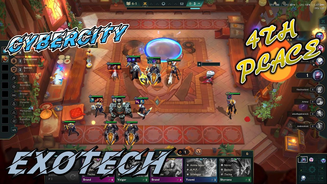 🤖🤖🤖 EXOTECH 4TH PLACE RANKED GAME | Hinoki - YouTube
