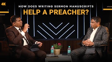 How does writing sermon manuscripts help a preacher? | Q&A07 | Dr. David Mende