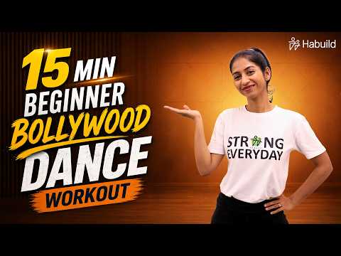 15 Min BEGINNERS Workout | Burn Calories with Retro Bollywood Dance Fitness | Trishala Bothra