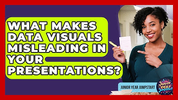 What Makes Data Visuals Misleading In Your Presentations? - Junior Year Jumpstart