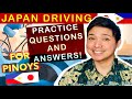 PART 1! DRIVING TEST IN JAPAN 2022 ENGLISH QUESTIONS AND ANSWERS, KARIMEN AND HONMEN EXAMS (TAGALOG)