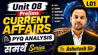 MPPSC Prelims 2027 Current Affairs Revision | Unit 08 Important PYQs | Samarth Series | Ashutosh Sir