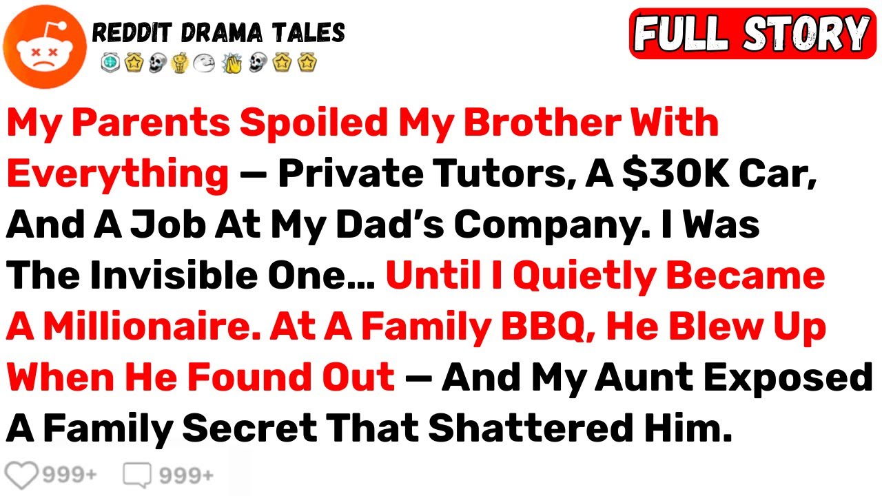 My Parents Spoiled My Brother With Everything — Private Tutors, A $30K Car... - Best Reddit Stories