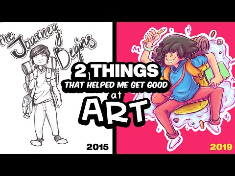 2 things that helped me get Good at Art (Redraw challenge)