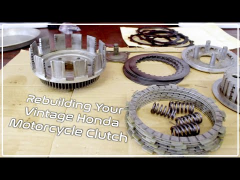 How To Rebuild Your Vintage Honda Motorcycle Clutch