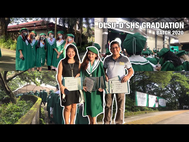 DLSU-D SHS Special Onsite Graduation (Batch 2020)#graduation class=