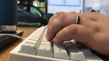 Mechanical Keyboard Typing Sounds: Topre Switches w/ o-rings on HHKB Pro 2