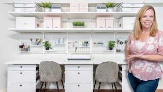Craft Room Organization Ideas  Before and After Makeover
