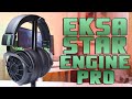 Eksa Star Engine Pro E5000Pro Обзор игровых наушников со звуком 7.1 с Aliexpress