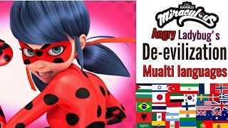 Miraculous | Season 4 | Angry ladybug | De-evilization | Mualti languages.