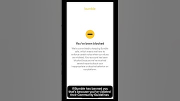 How to get unbanned from Bumble #bumblee #bumbleaccount #bannedaccount
