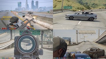 Benji gets clap by a local | Seaside vs RUST sh*otout (Multi POVs) | GTA RP NoPixel 3.0