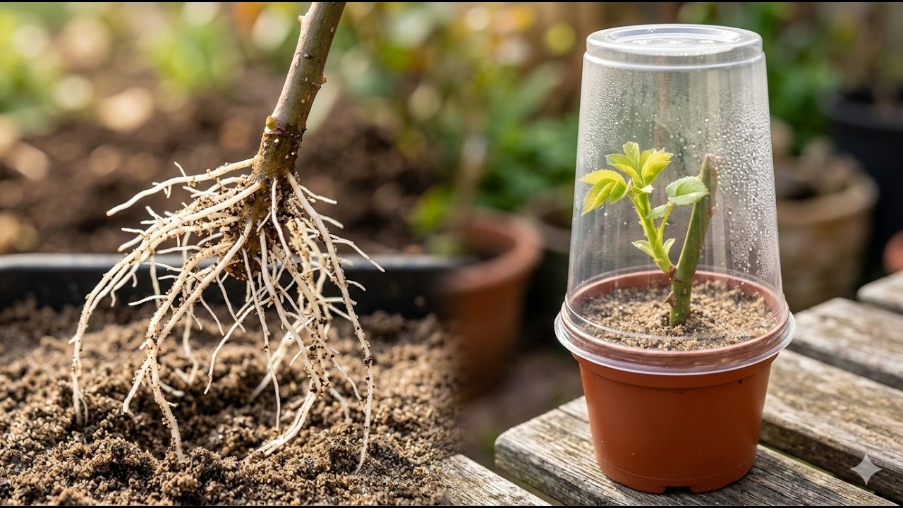 The Secret Trick That Makes Rose Cuttings Root Faster (Almost