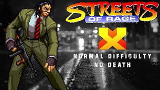 Streets Of Rage X MR X Playthrough [NO DEATH] - Normal Difficulty