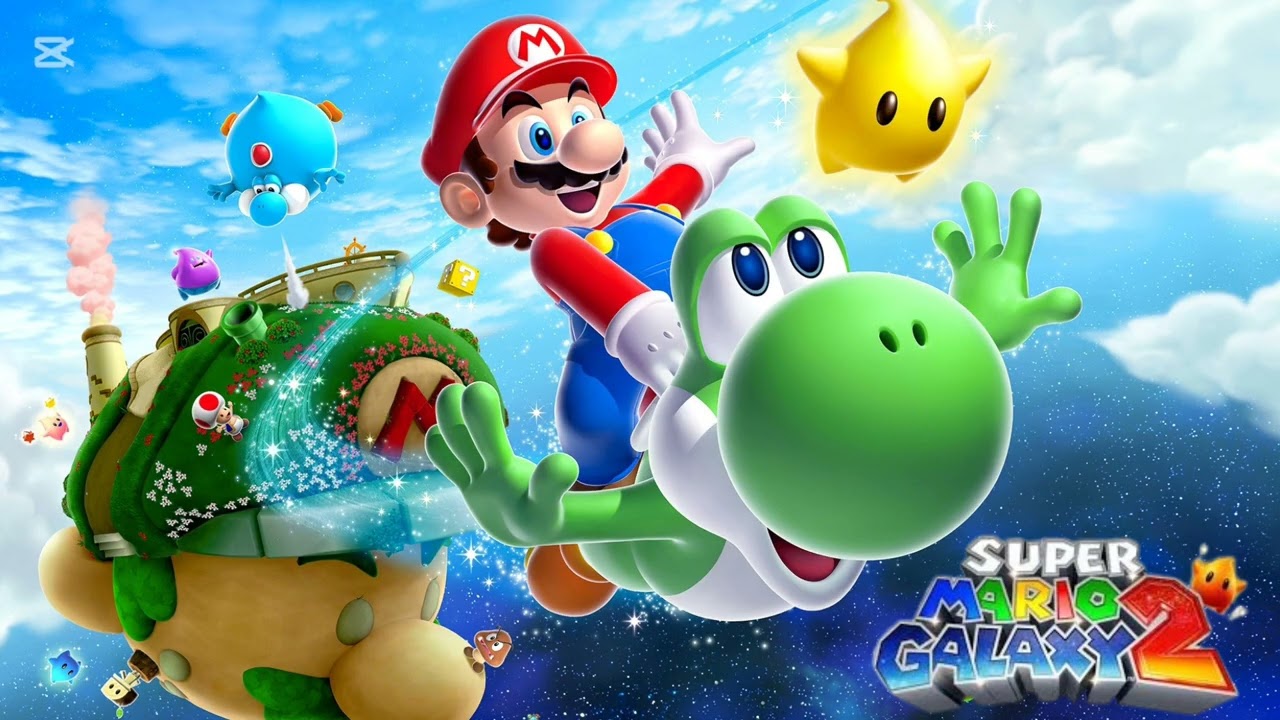 Super Mario Galaxy 2-Starship Mario,All 3 Versions.