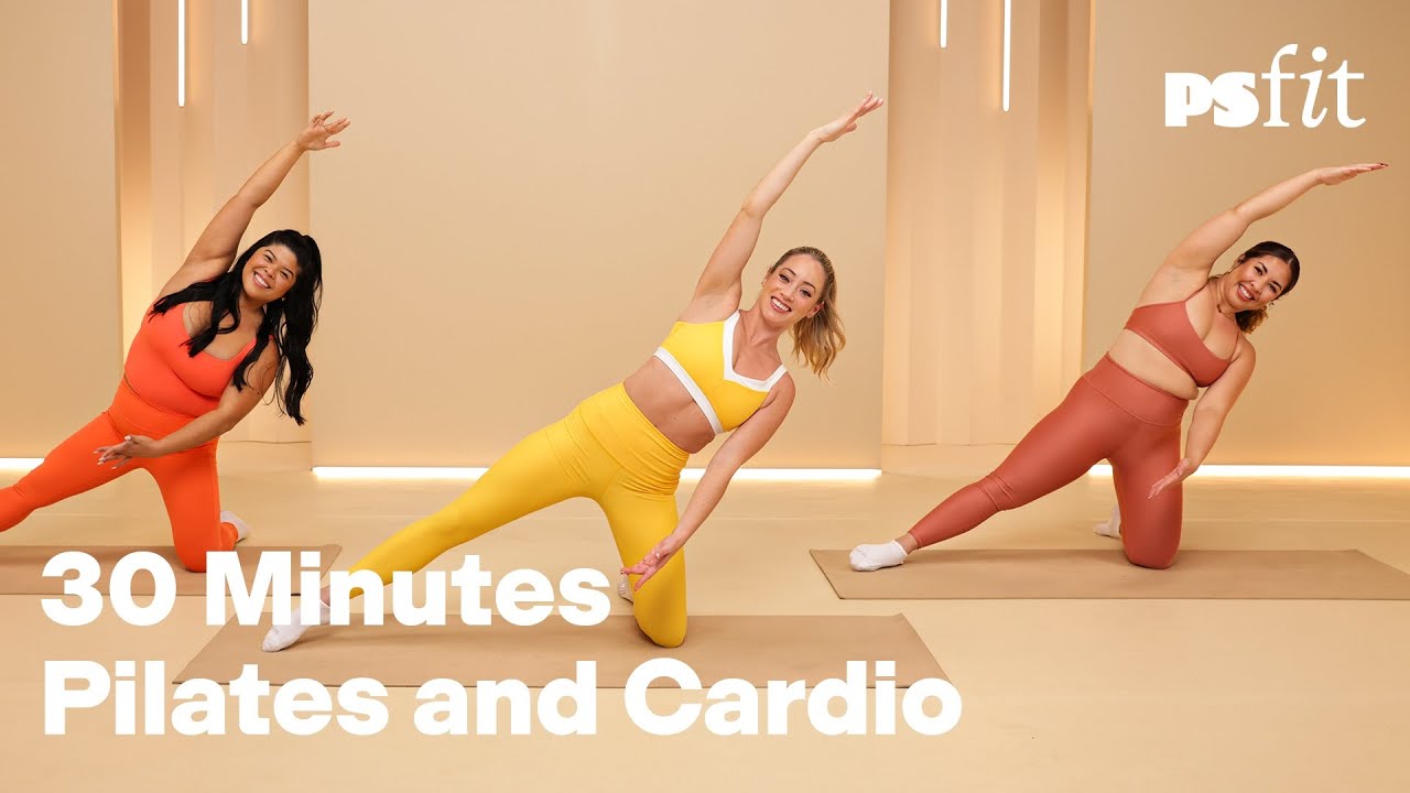 30-Minute No-Equipment Cardio Pilates with Natalie White