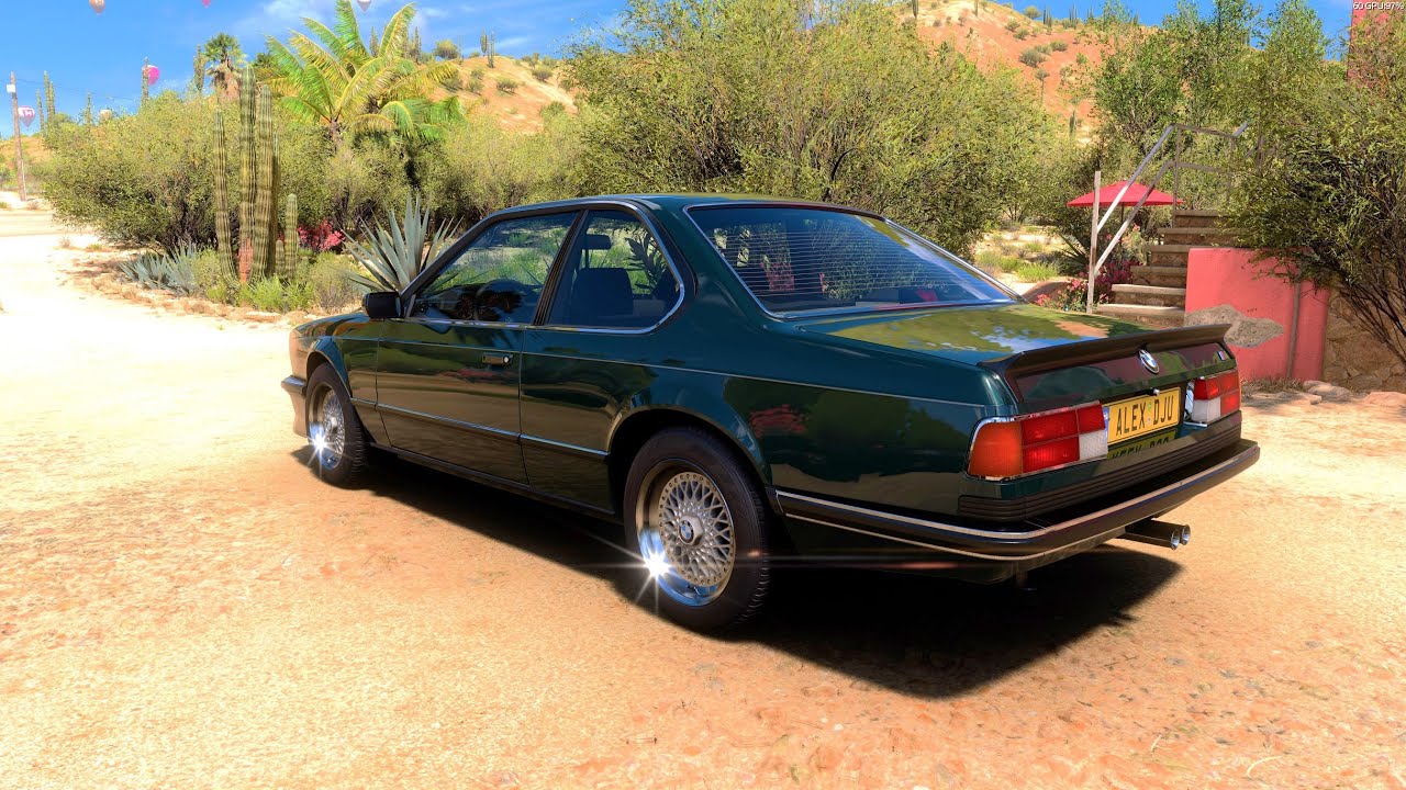 Forza Horizon 5 . BMW M635CSI 1986 . Car Show Speed Jump Crash Test ...