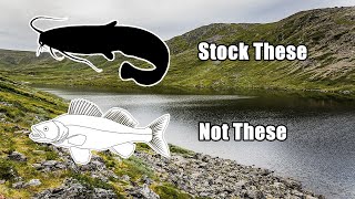 Wisconsin Fish Stocking programs -- here's a suggestion on what to stock..