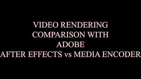 4K Video Rendering Test File Adobe After Effects Media encoder| Fluky Travelers