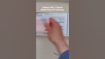 Guillows DHC-2 Beaver Model Plane Kit Unboxing