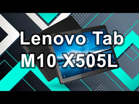 Распаковка Lenovo Tab M10 X505L 2/32 LTE (ZA4H0012UA) Slate Black