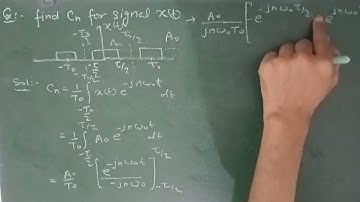 How to find Cn for exponential Fourier series expansion! for IES, IAS, GATE, EE, ECE! Lecture-85.