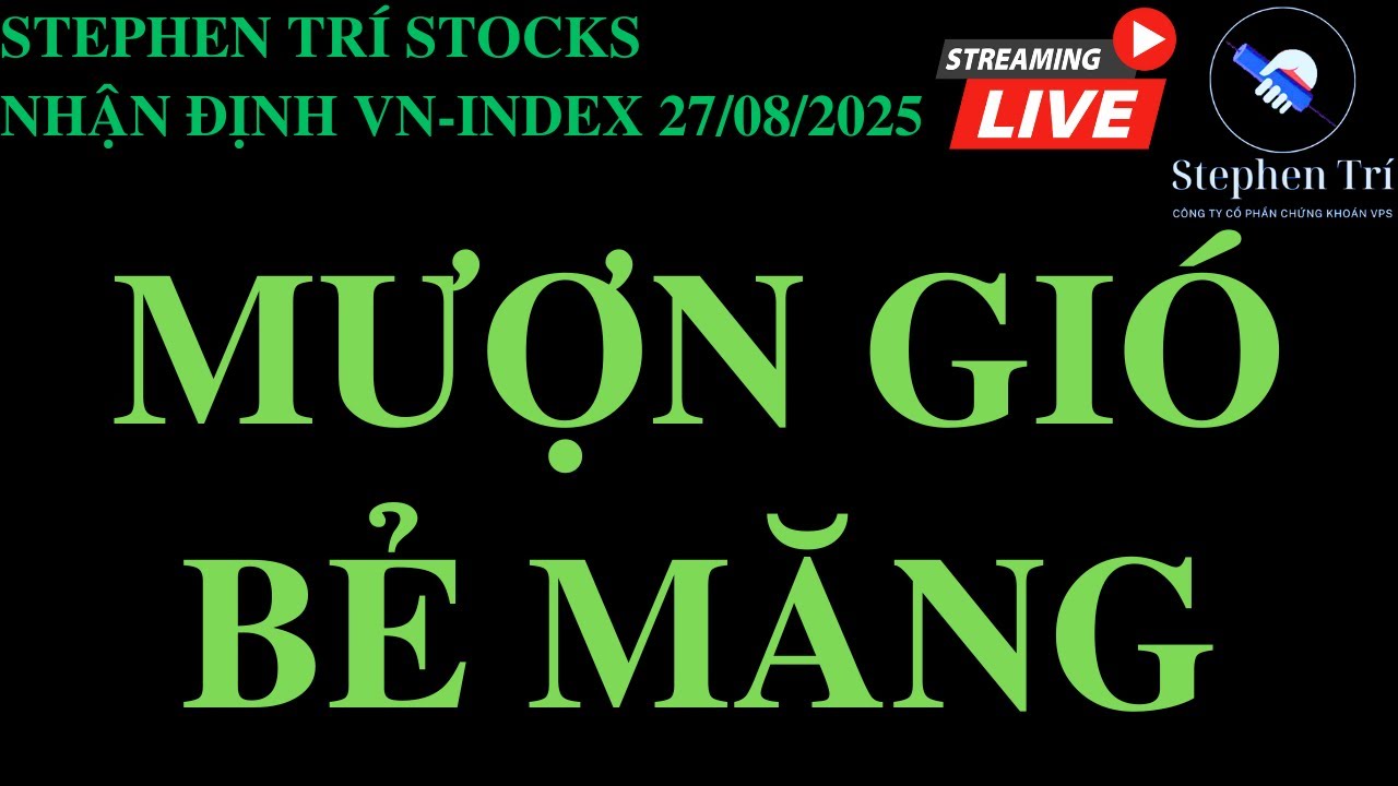 🔴VN-INDEX 27/08/2025: Giải chấp kho bãi - NĐT tự giải chấp chính mình
