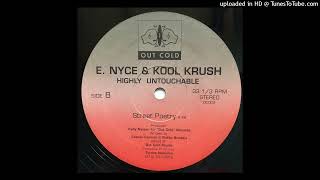 E. Nyce & Kool Krush - Street Poetry (Original 12 Version)
Subscribe To My Channel For More Videos http://www.youtube.com/c/DkryElsz
Produced - Kelly Nelson
12
Out Cold - OC002
1991
#ENyce#KoolKrush#KellyNelson E. Nyce & Kool Krush - Street Poetry (Original 12 Version)