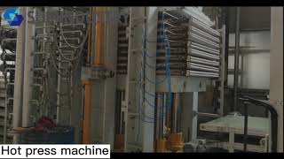 Auto Multi Layer Hot Presslaminating Machine For Mdfpbplywood বযহযবরণ লযমনট মশন
