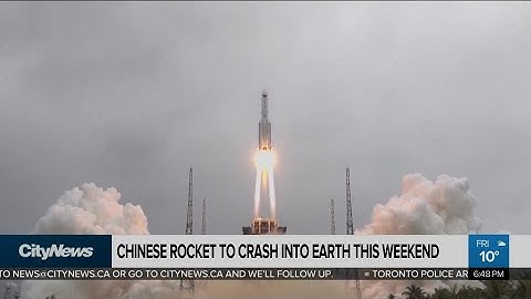 Chinese rocket to crash into earth this weekend