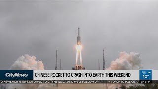 Chinese rocket to crash into earth this weekend