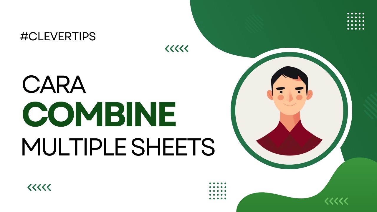 Combine Data Multiple Sheets - YouTube