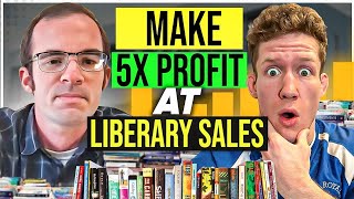 5x Profits at Library Sales with THIS Strategy | Selling Used Books on Amazon