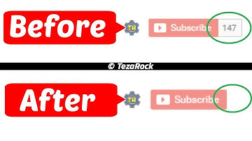 How to Hide Your YouTube Channel Subscribers Count?