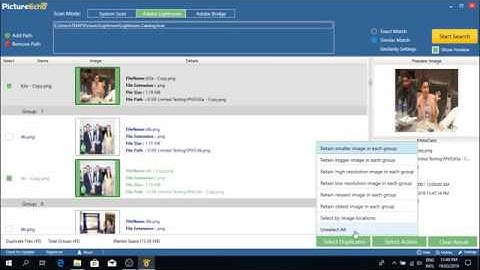 Lightroom Duplicate Images Detection by PictureEcho