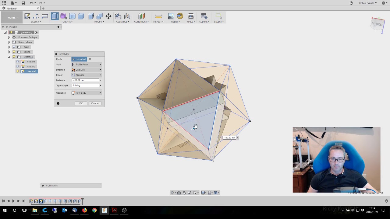 How To Draw A 20 Sided Dice Or Icosahedron