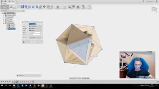 How to draw a 20 sided dice or Icosahedron