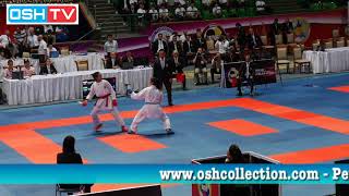 FINAL Ceyco Georgia (INA) Vs Nodira (UZB) - Female Kumite -68 Kg  AKF Championship 2019