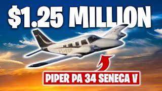 Inside $1.25 Million Piper PA 34 Seneca V