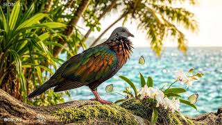 Singing Birds Beneath Tall Trees 🌳 Soft Piano Music 🎹 Nature Calm for Meditation