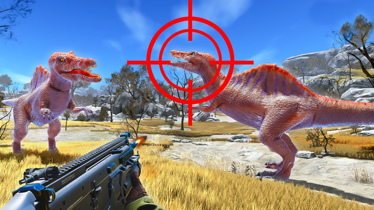 Dino Hunter Classic Games 3D, Dinosaur Hunting Simulator Games