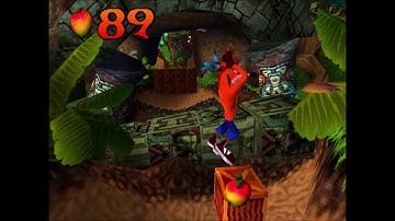 Crash Bandicoot (original) - 1996: 1. N. SANITY BEACH _ relaxing & enjoyable gameplay
