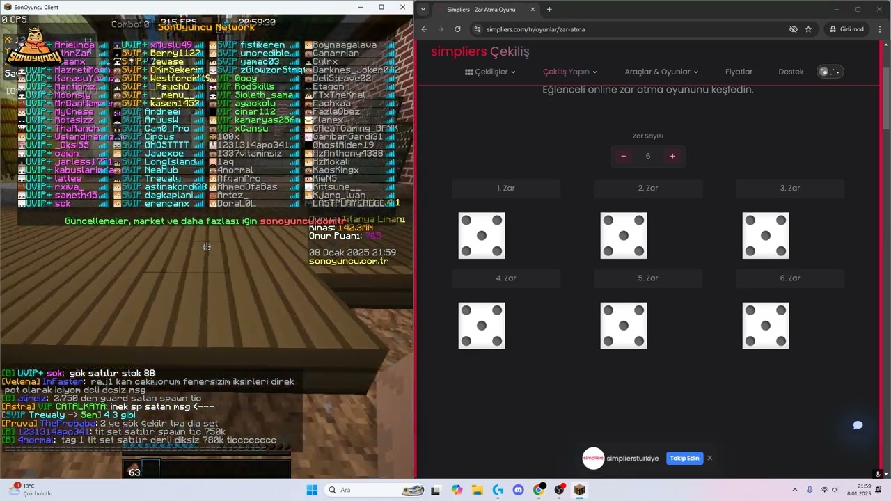 TİTANYUM ZAR 140M G0TE GİRİS