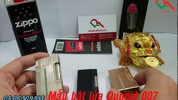 Bật lửa Dupont D06 điệp viên 007 tiếng hay | Deva.vn | Giá 750.000 Đ