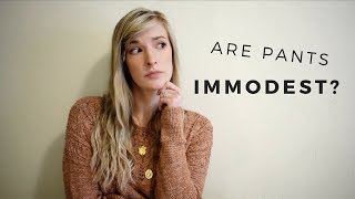 can christian women wear pants?